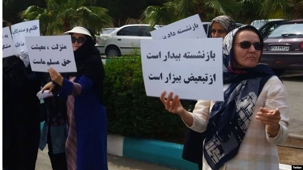 معلمان خواستار آزادی فرهنگیان زندانی