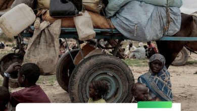 بیش میلیون سودان آواره